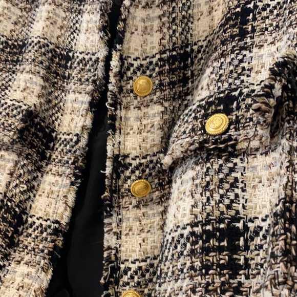 Zara tweed jacket/blazer - Picture 2 of 8